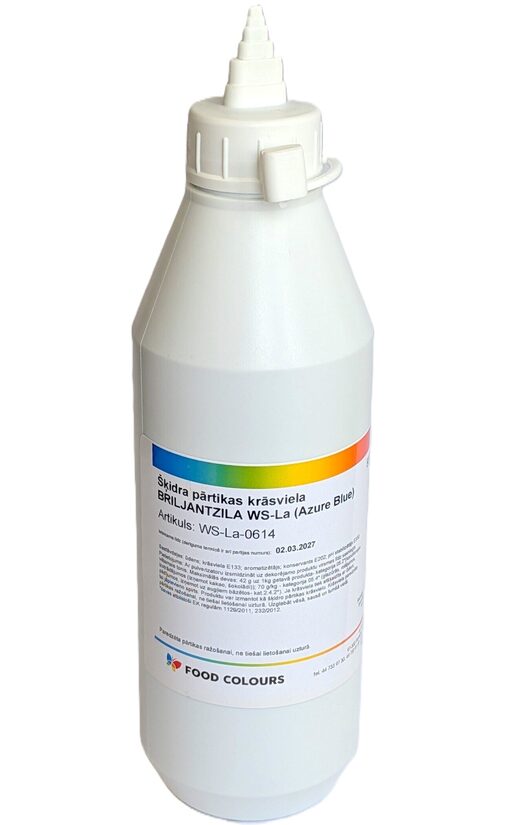 Жидкие пищевые красители (синтетические) 500г