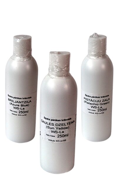 Šķidrās pārtikas krāsvielas (Sintētiskās) 500g