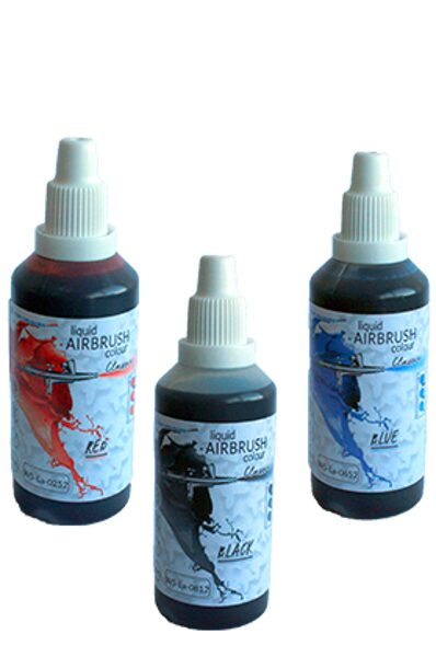 Šķidrās pārtikas krāsvielas 60ml un 135ml