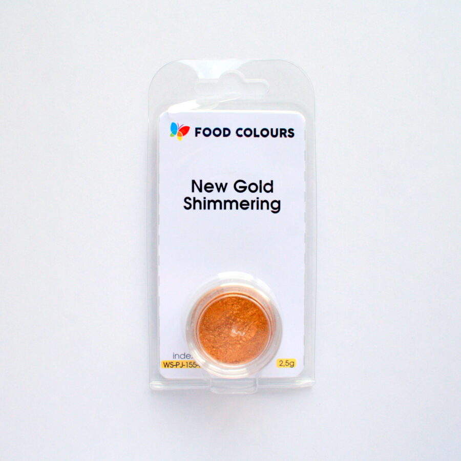 Pulverveida krāsviela New Gold Shimmering Zelta 2.5g