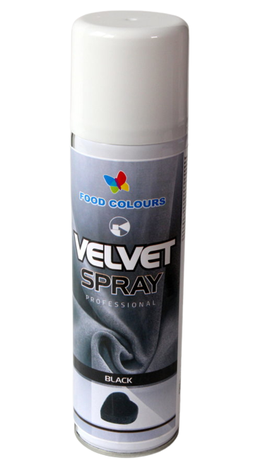 Velvet spray Melns aerosolā 250ml