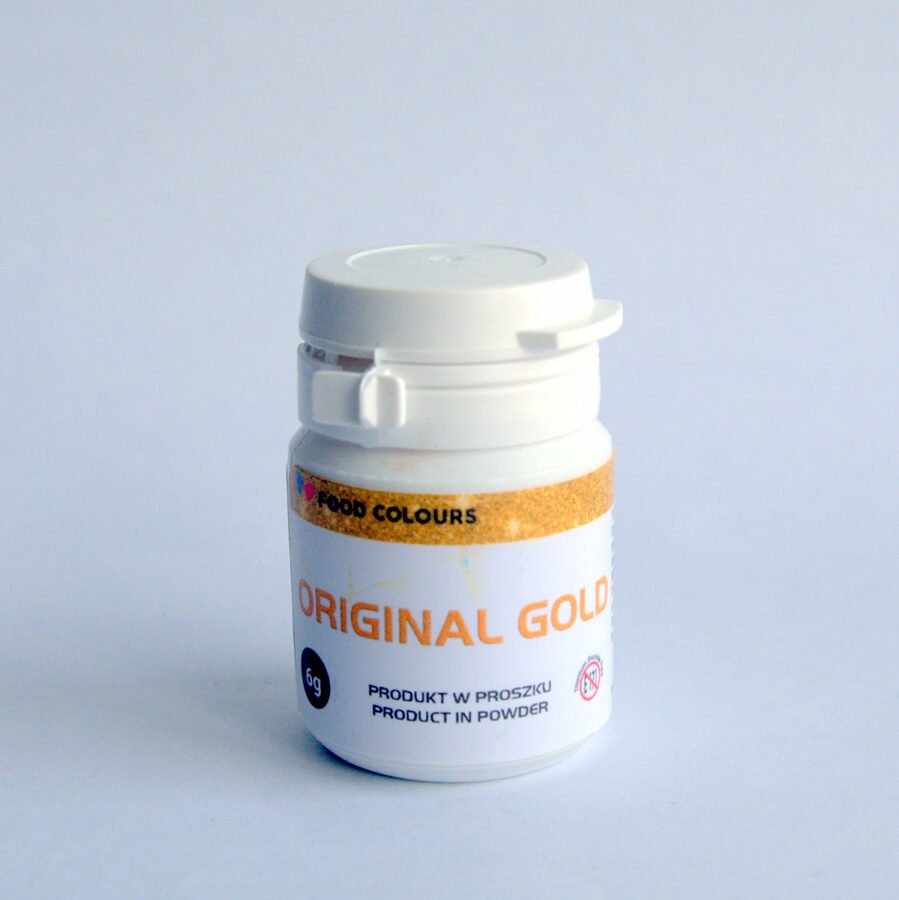 Oriģinālā zelta krāsviela pulverī ORIGINAL GOLD 6g