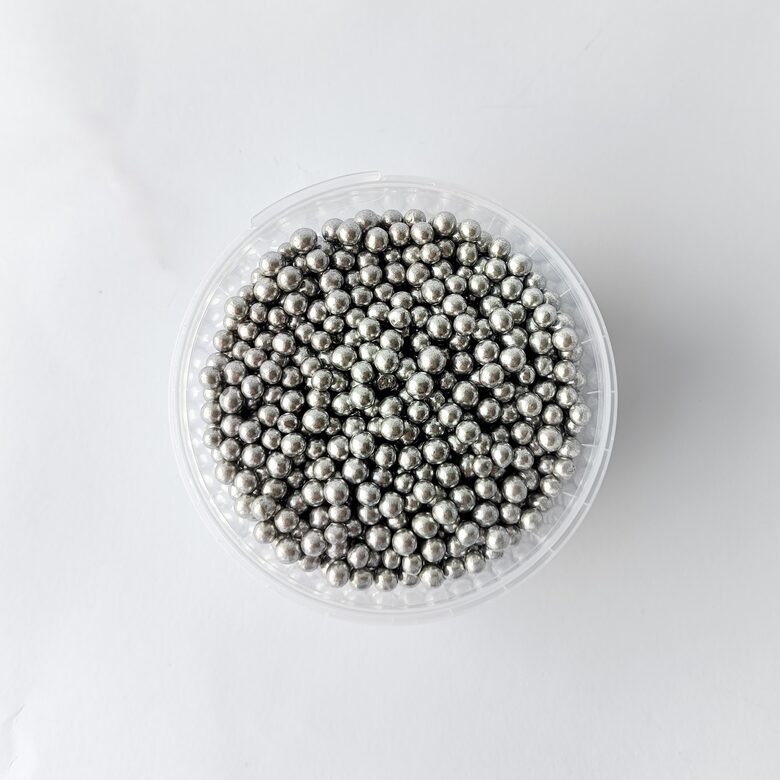 Жемчужина Серебряный 4мм 150g