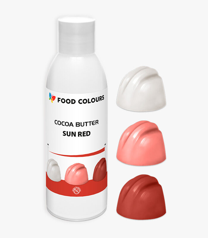 Cocoa butter Sun Red 100g