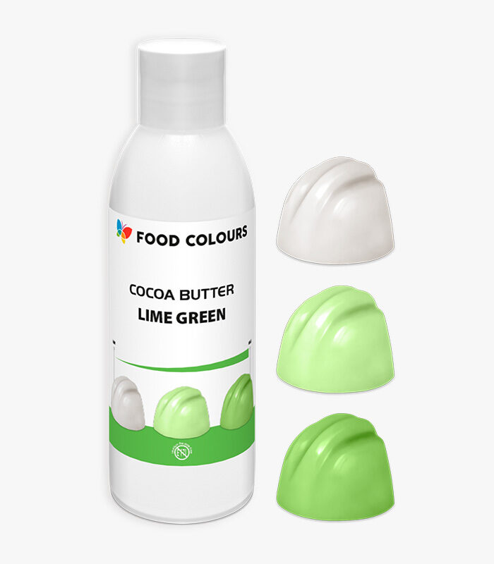 Cocoa butter Lime Green 100g