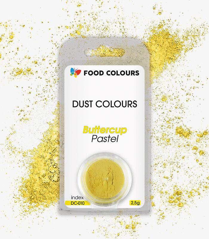 Dzeltena pasteļkrāsa dekorēšanai Buttercup 2.5g