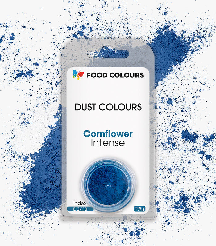 Zila intensīvā krāsviela dekorēšanai Cornflower 2.5g
