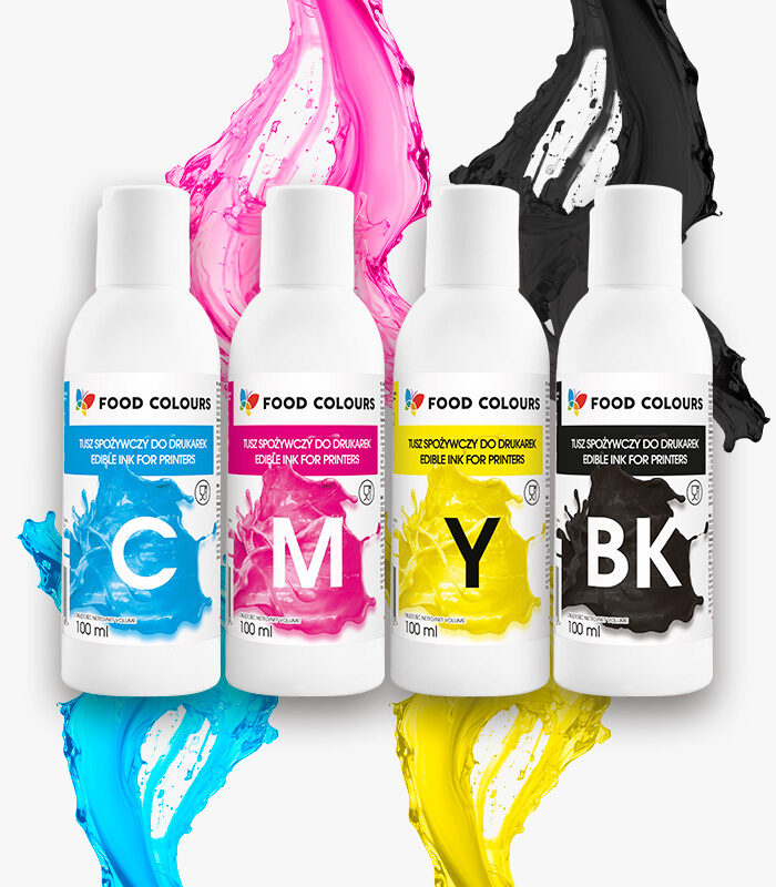 Printer colour SET 4 x 100 ml