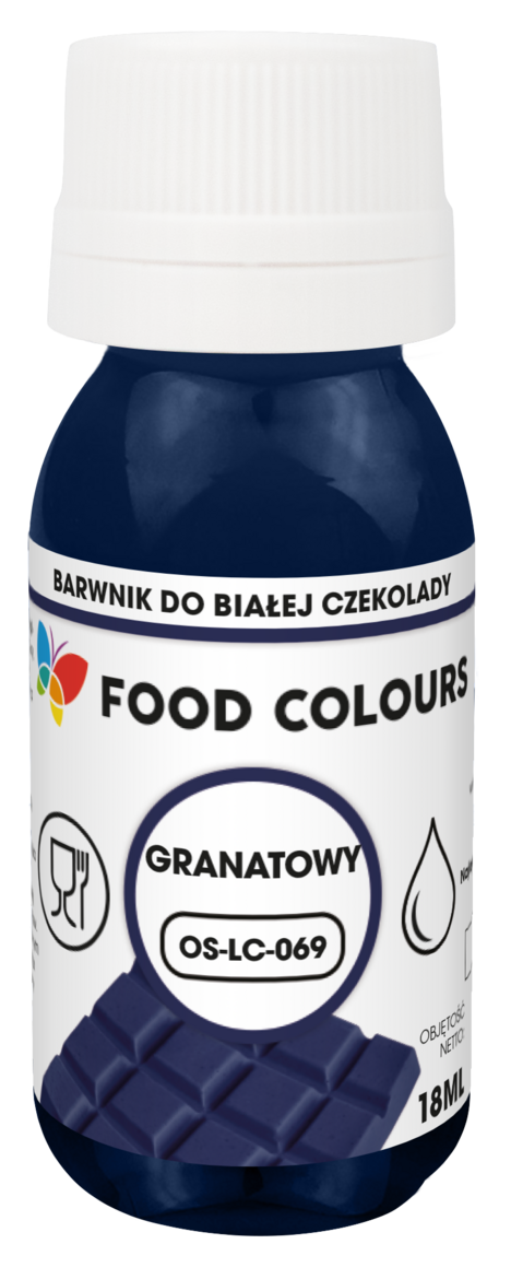 Tumši zila krāsviela baltajai šokolādei 18ml