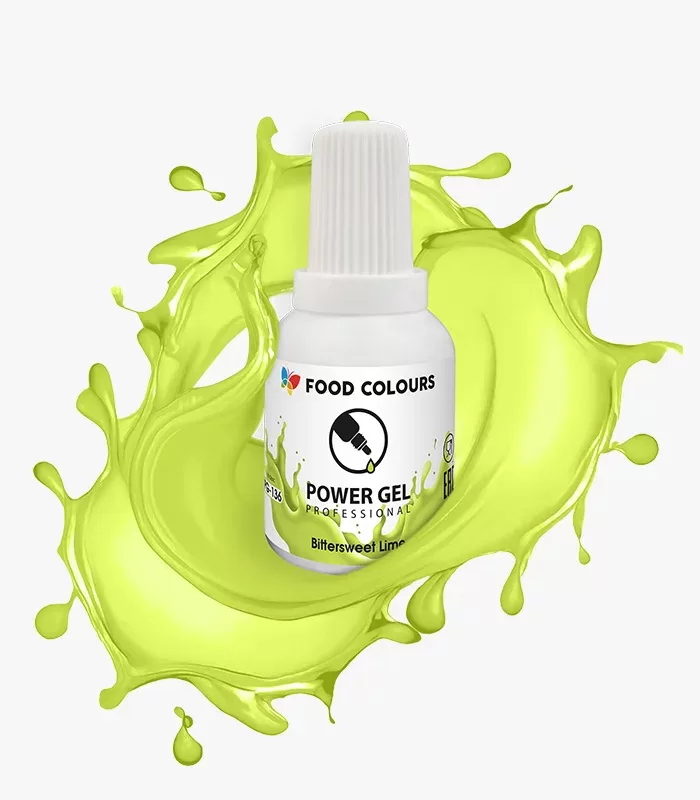 Lime green dye in gel BITTERSWEET LIME 20g