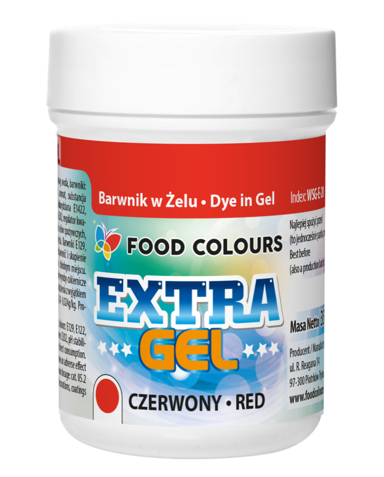 Red dye EXTRA GEL 35g