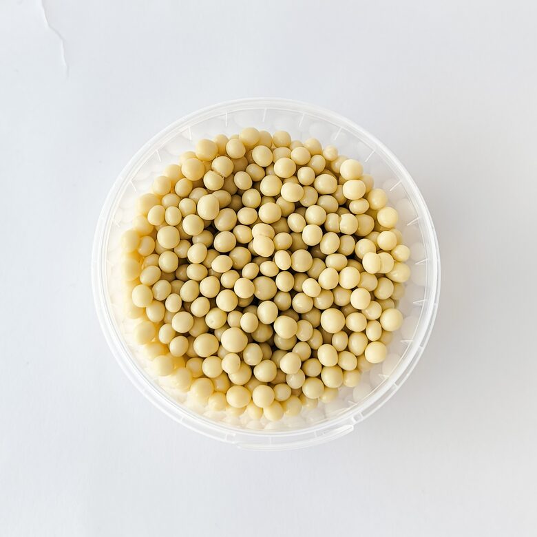 Šokolādes kraukšķi balti 125g