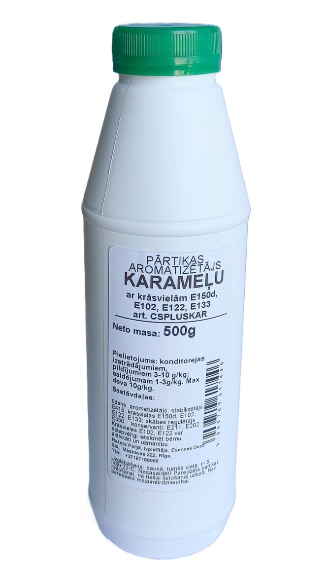 Caramel food flavouring with a colour 500 g