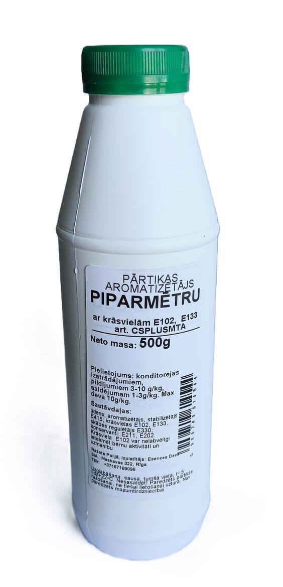 Ароматизатор мятного питания с цветом 500 г