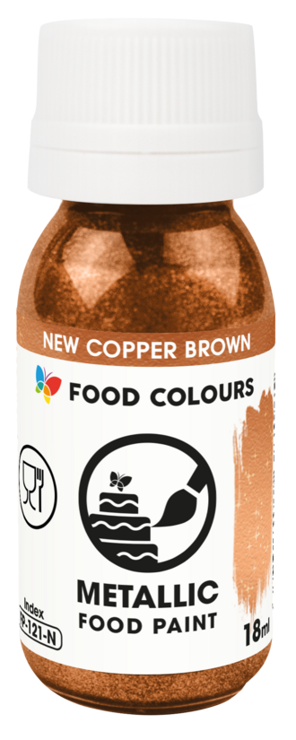 NEW COPPER Metāliskā krāsviela Vara gleznošanai 18ml