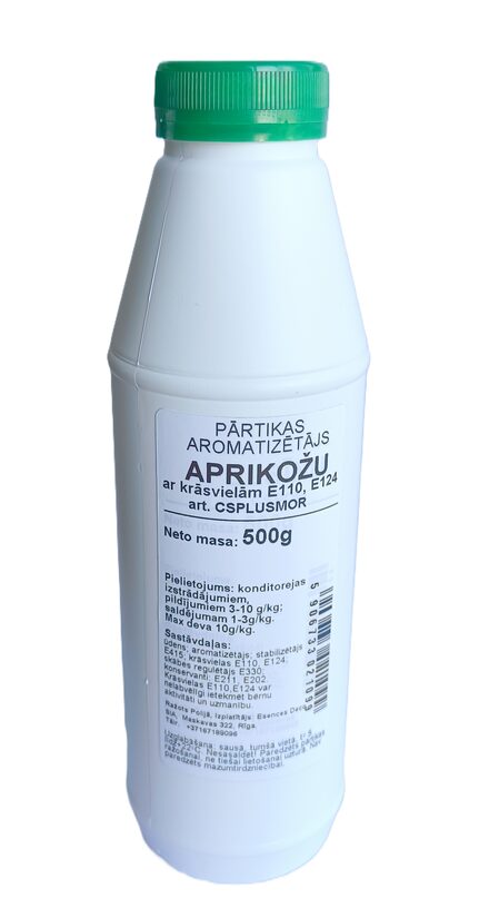 Aprikožu pārtikas aromatizētājs ar krāsu 500g