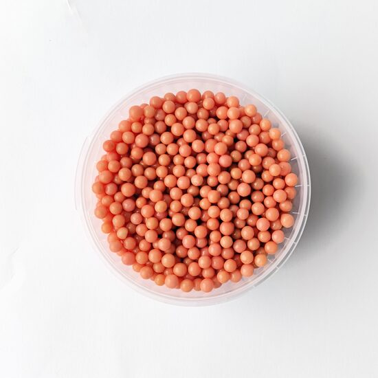 Pērles Persiku 4mm 150g 