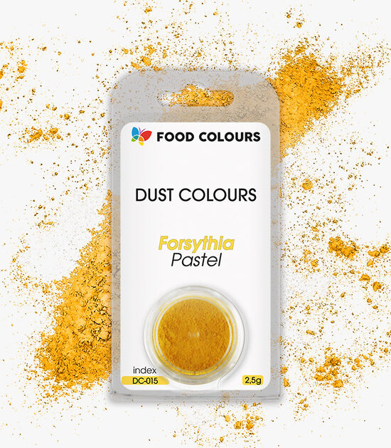 Tumši dzeltena pasteļkrāsa dekorēšanai Forsythia 2.5g