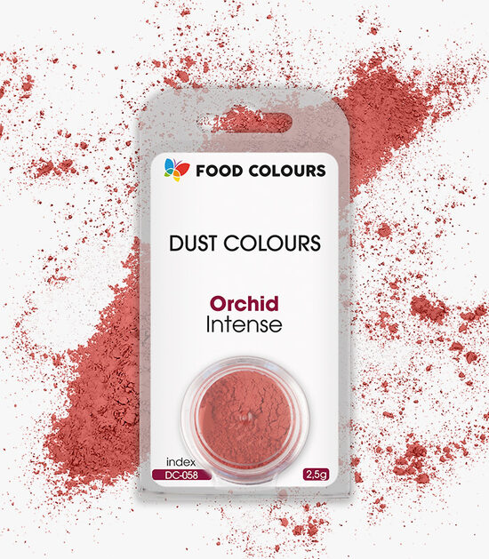 Koraļļu sarkana intensīvā krāsviela dekorēšanai Orchid 2.5g