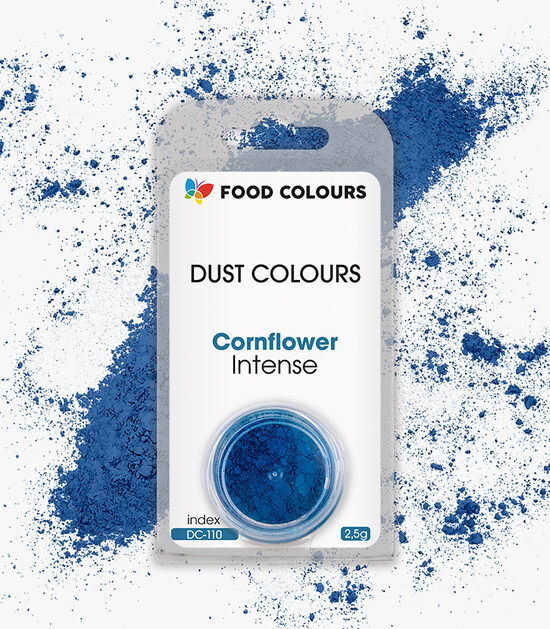 Zila intensīvā krāsviela dekorēšanai Cornflower 2.5g