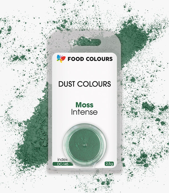 Zaļa intensīvā krāsviela dekorēšanai Moss 2.5g