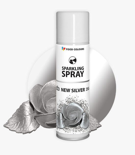 Jaunā Sudraba krāsviela aerosolā New Silver 250ml