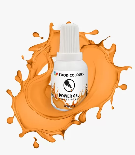 Mandarīnu Oranža krāsviela želejā TANGERINE 20g