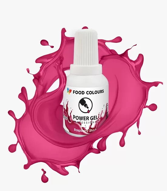 Aveņsarkana krāsviela želejā RASPBERRY SHRUB 20g