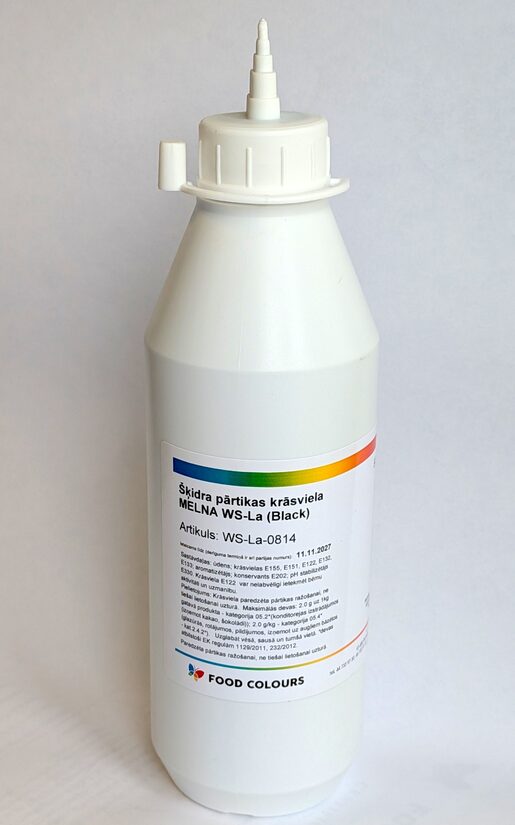 Melna krāsviela 500g