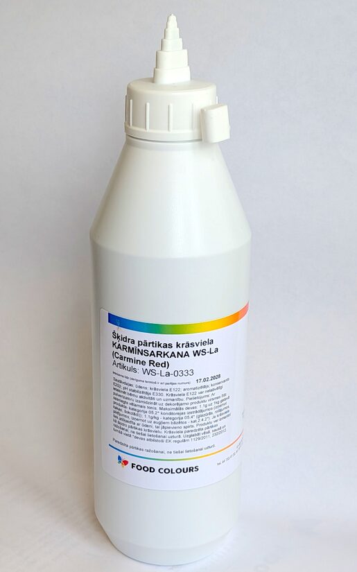 Karmīnsarkana krāsviela 500g