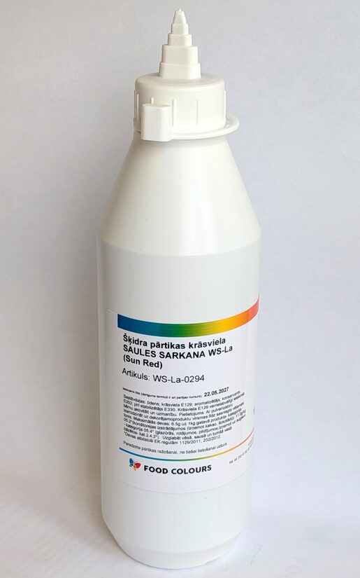 Saules sarkana krāsviela 500g