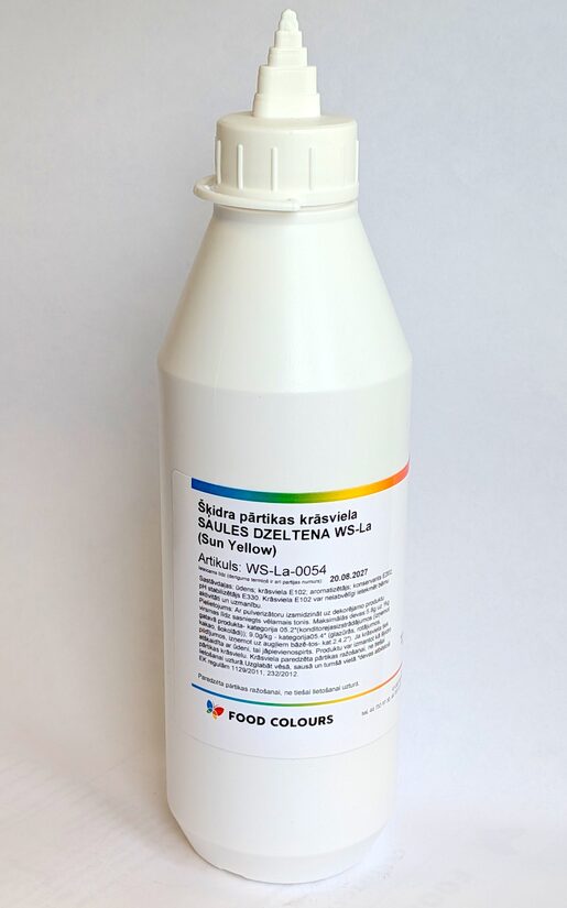 Saules dzeltena krāsviela 500g