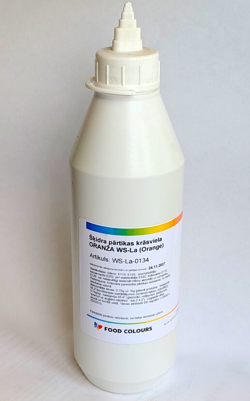 Oranža krāsviela 500g