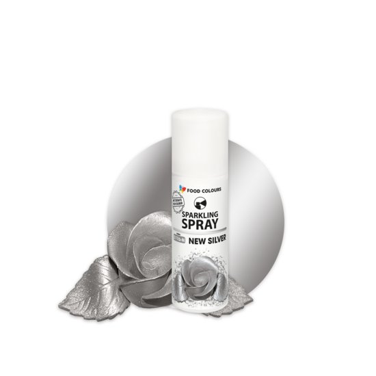 Jaunā Sudraba krāsviela aerosolā New Silver 50ml