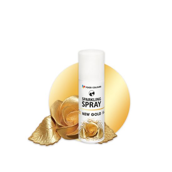 Jaunā Zelta krāsviela aerosolā New Gold 50ml