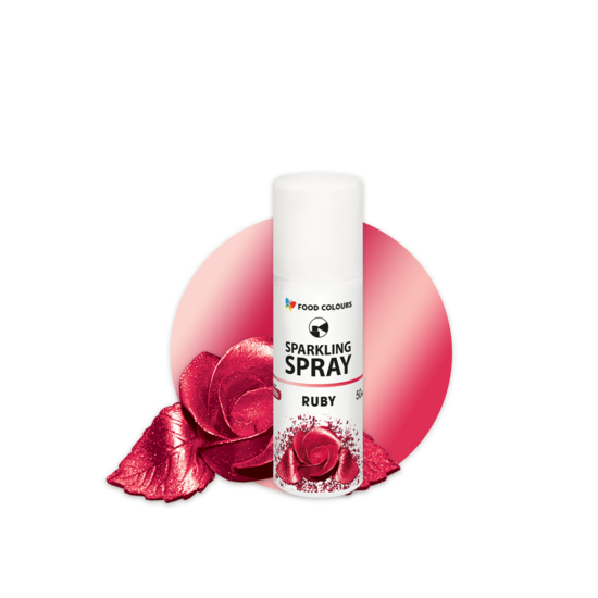 Rubīna sarkana krāsviela aerosolā Ruby Spray 50ml