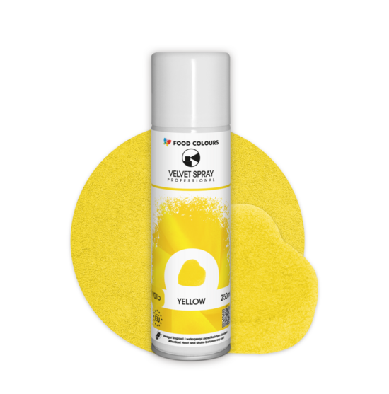 Velvet Spray Dzeltens aerosolā 250ml