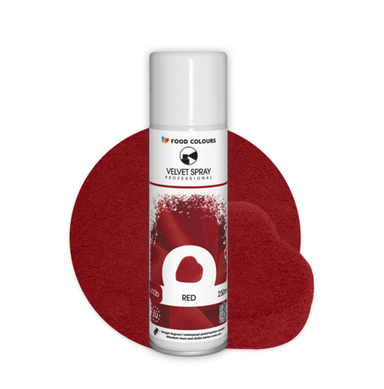 Velvet spray Sarkans aerosolā 250ml