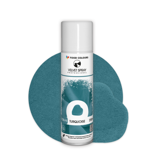 Velvet spray Tirkīza aerosolā 250ml