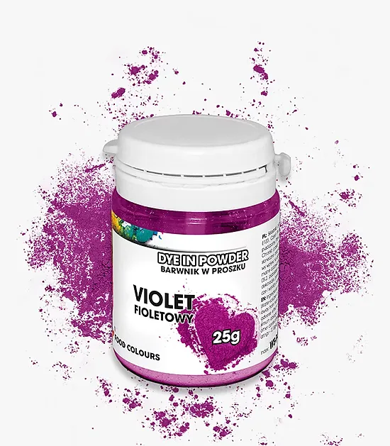 Violeta krāsviela pulverī 25g