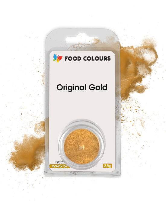Pulverveida krāsviela Original Gold Zelta 2.5g