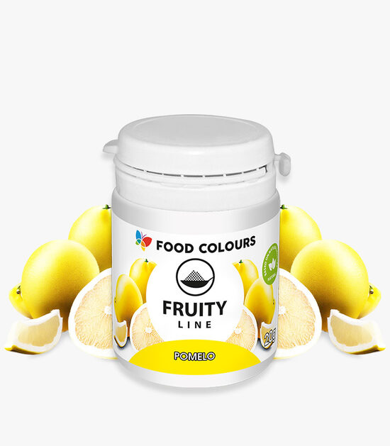 Gaiši dzeltena POMELO krāsviela pulverī dabīga 20g