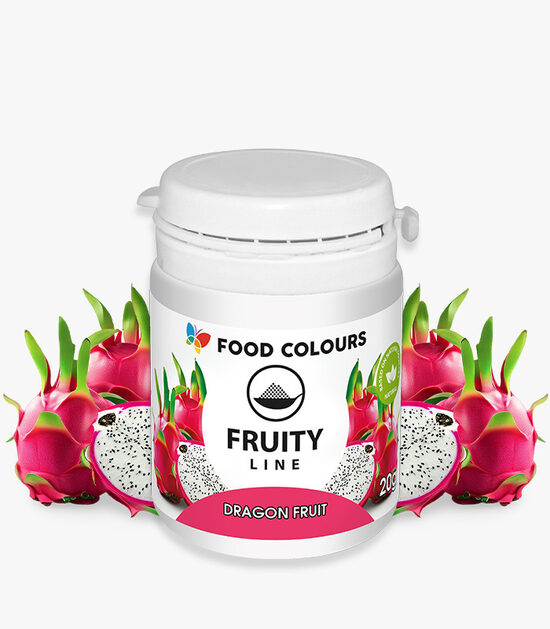 Gaiši rozā DRAGON FRUIT krāsviela pulverī 20g