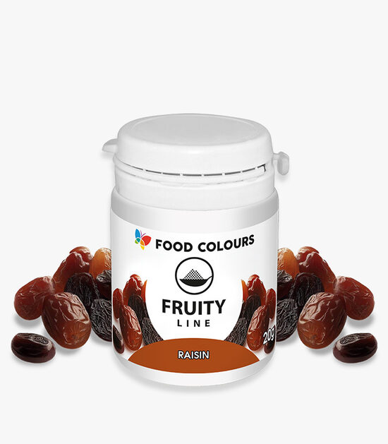 Brūna RAISIN krāsviela pulverī dabīga 20g