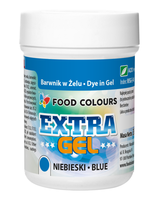 Zila krāsviela EXTRA GEL 35g