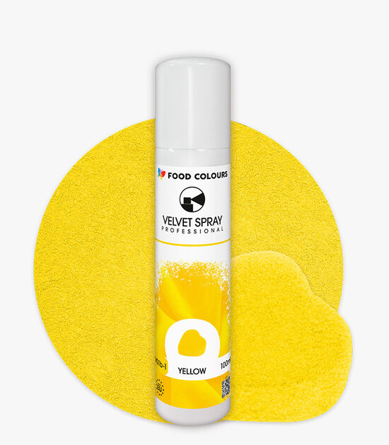 Velvet Spray Dzeltens aerosolā 100ml