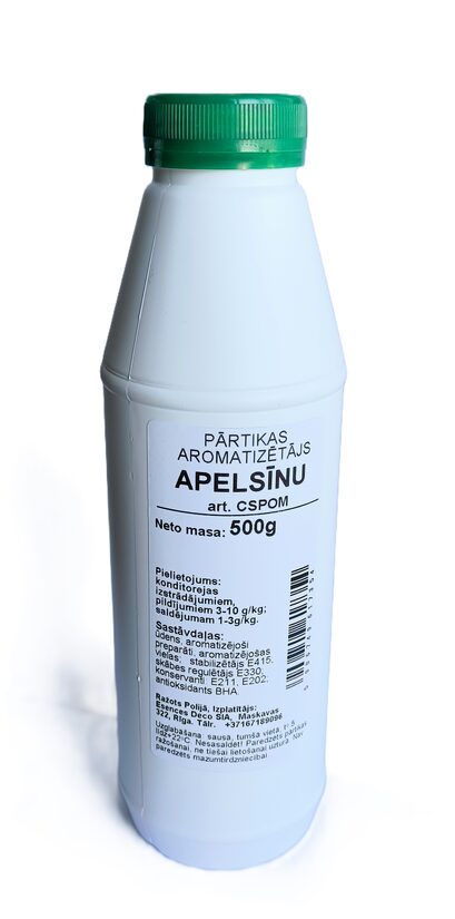 Apelsīnu pārtikas aromatizētājs 500g