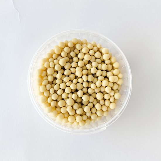 Šokolādes kraukšķi balti 125g