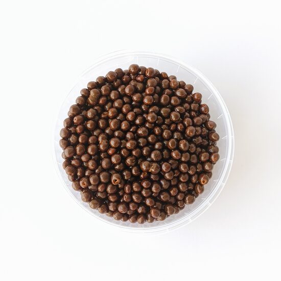 Šokolādes kraukšķi "Onyx Dark" 125g