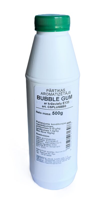 Bubble Gum pārtikas aromatizētājs 500g